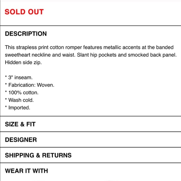 NWOT // FREE PEOPLE Raschel Romper - Picture 5 of 5